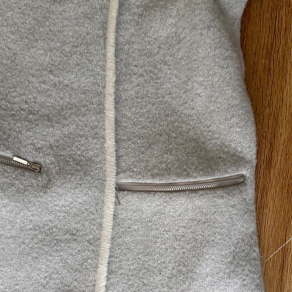 Chic Light Gray Cardigan Sweater - Picture 6 of 8